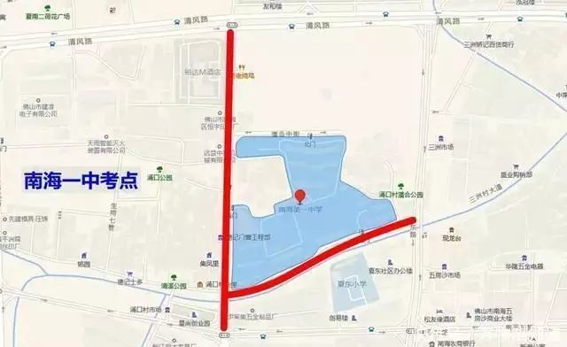 高考交通管制提醒:禅城南海这些考点路段需绕行