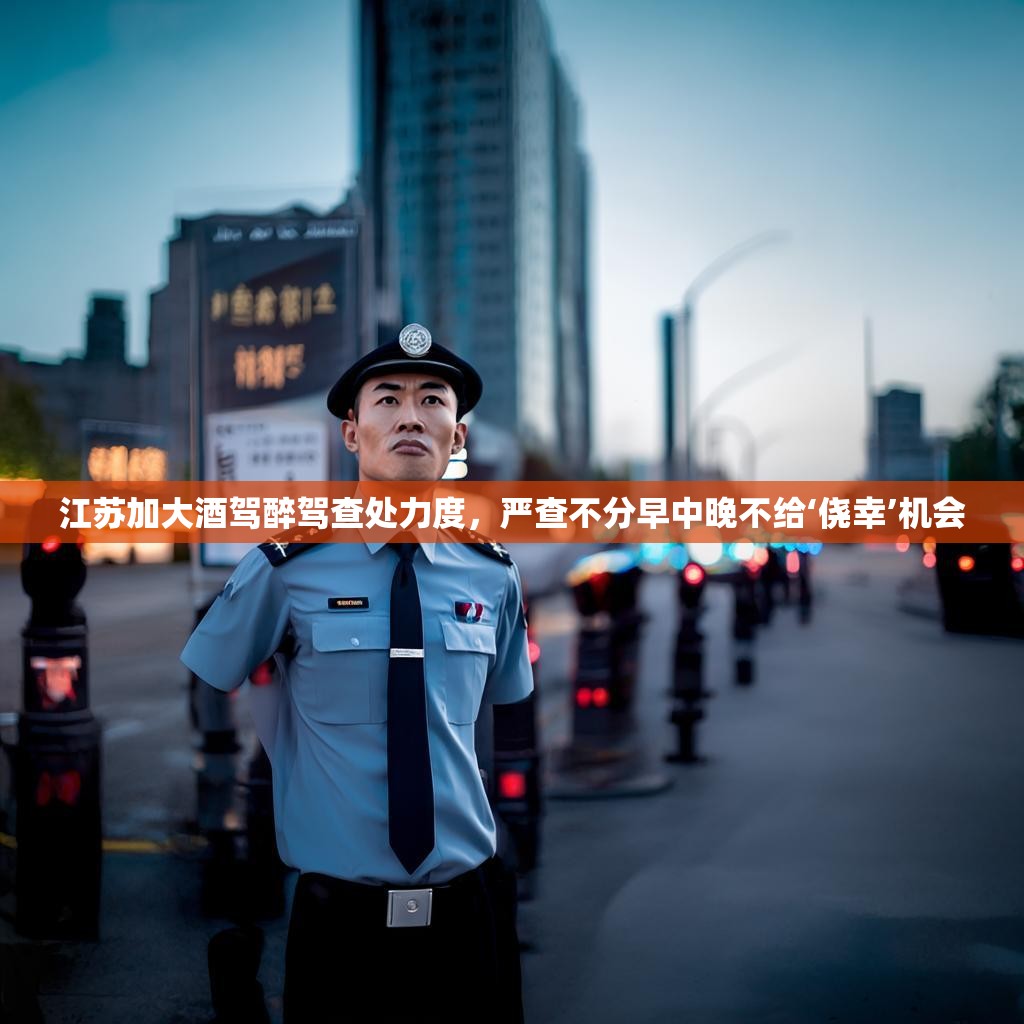 江苏加大酒驾醉驾查处力度，严查不分早中晚不给‘侥幸’机会