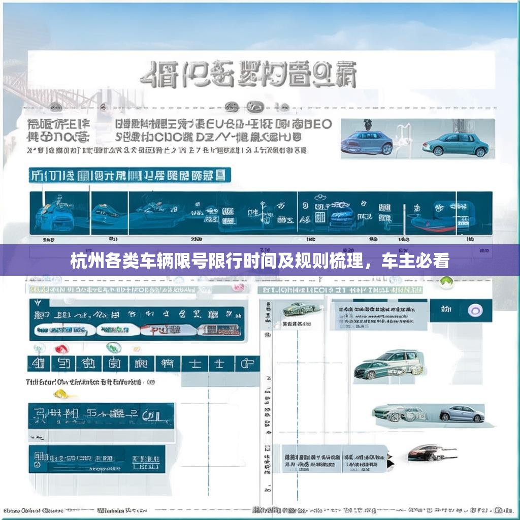 杭州各类车辆限号限行时间及规则梳理，车主必看