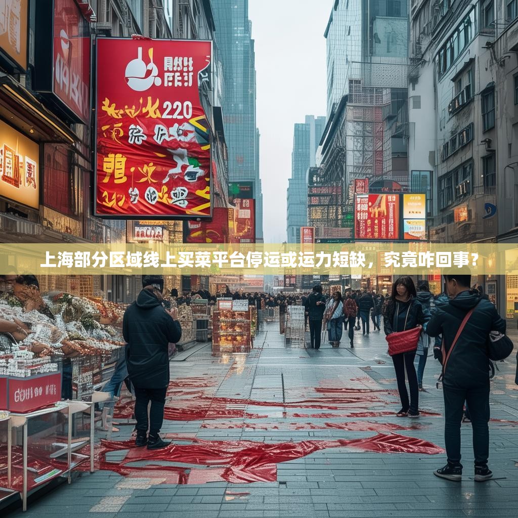 上海部分区域线上买菜平台停运或运力短缺,究竟咋回事?