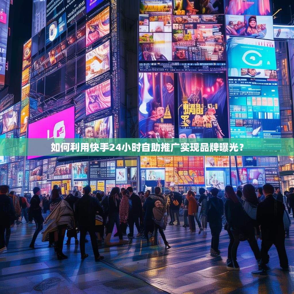 如何利用快手24小时自助推广实现品牌曝光?