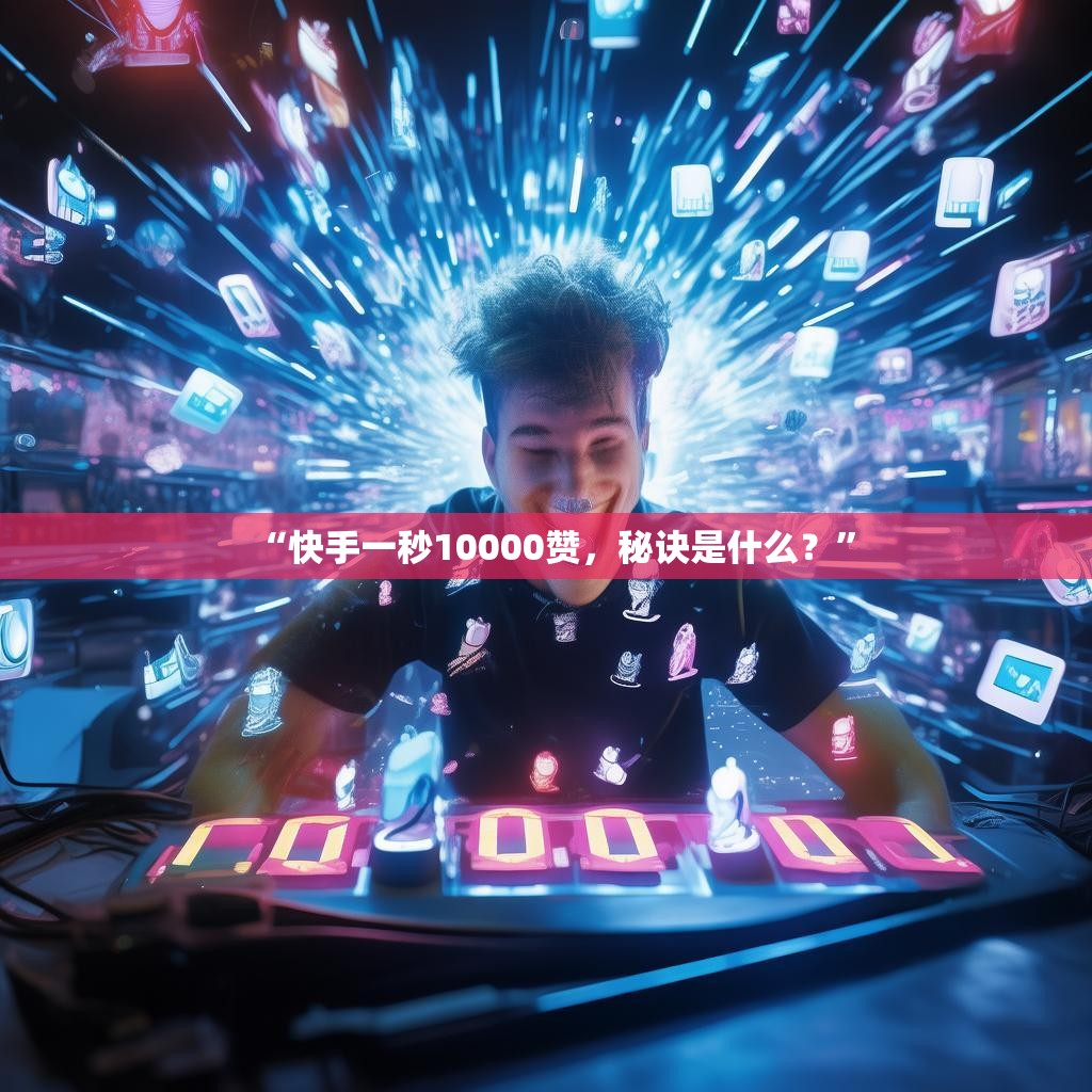 “快手一秒10000赞，秘诀是什么？”