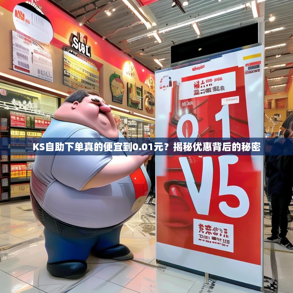 KS自助下单真的便宜到0.01元?揭秘优惠背后的秘密