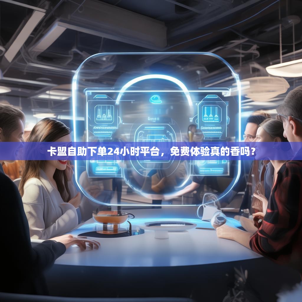 卡盟自助下单24小时平台，免费体验真的香吗？