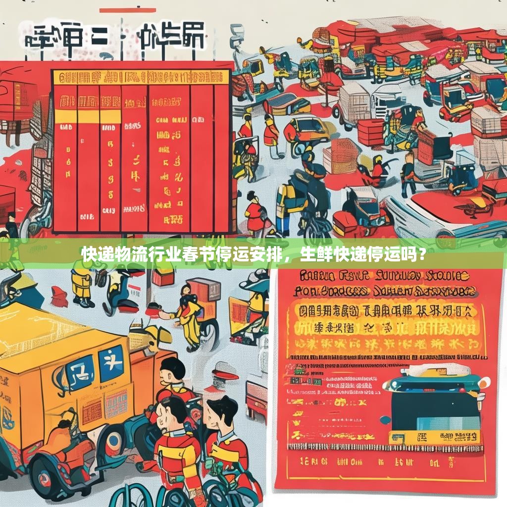 快递物流行业春节停运安排，生鲜快递停运吗？