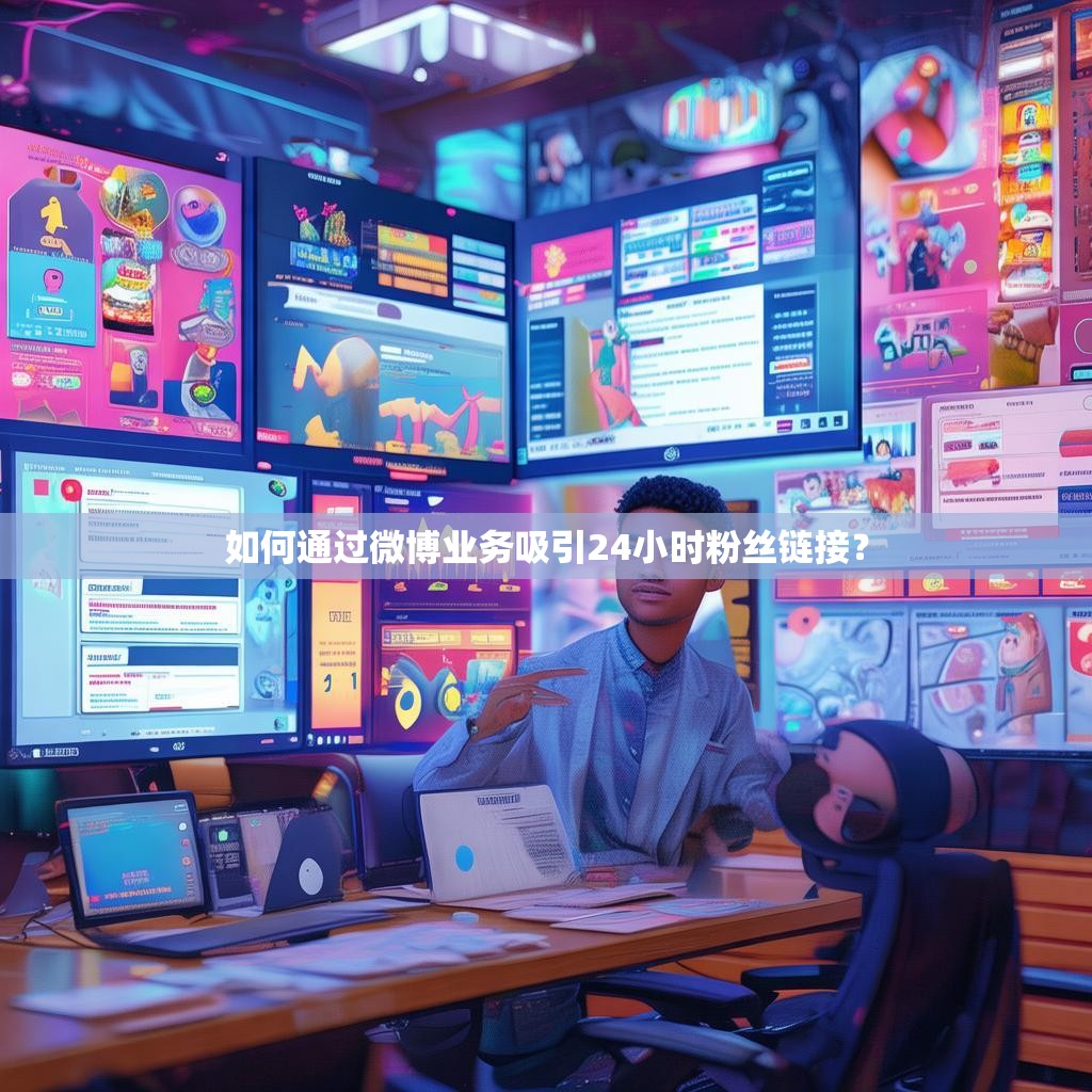 如何通过微博业务吸引24小时粉丝链接?