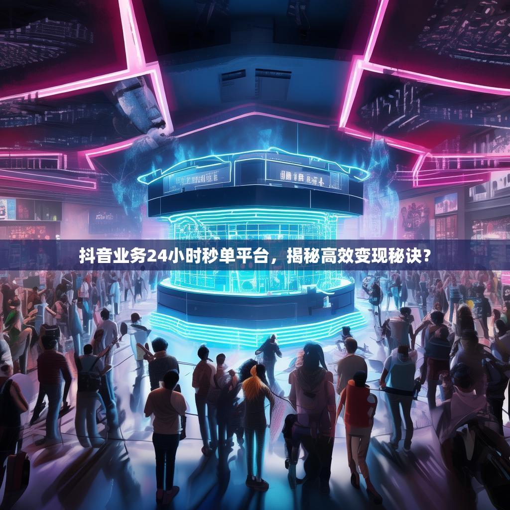 抖音业务24小时秒单平台,揭秘高效变现秘诀?