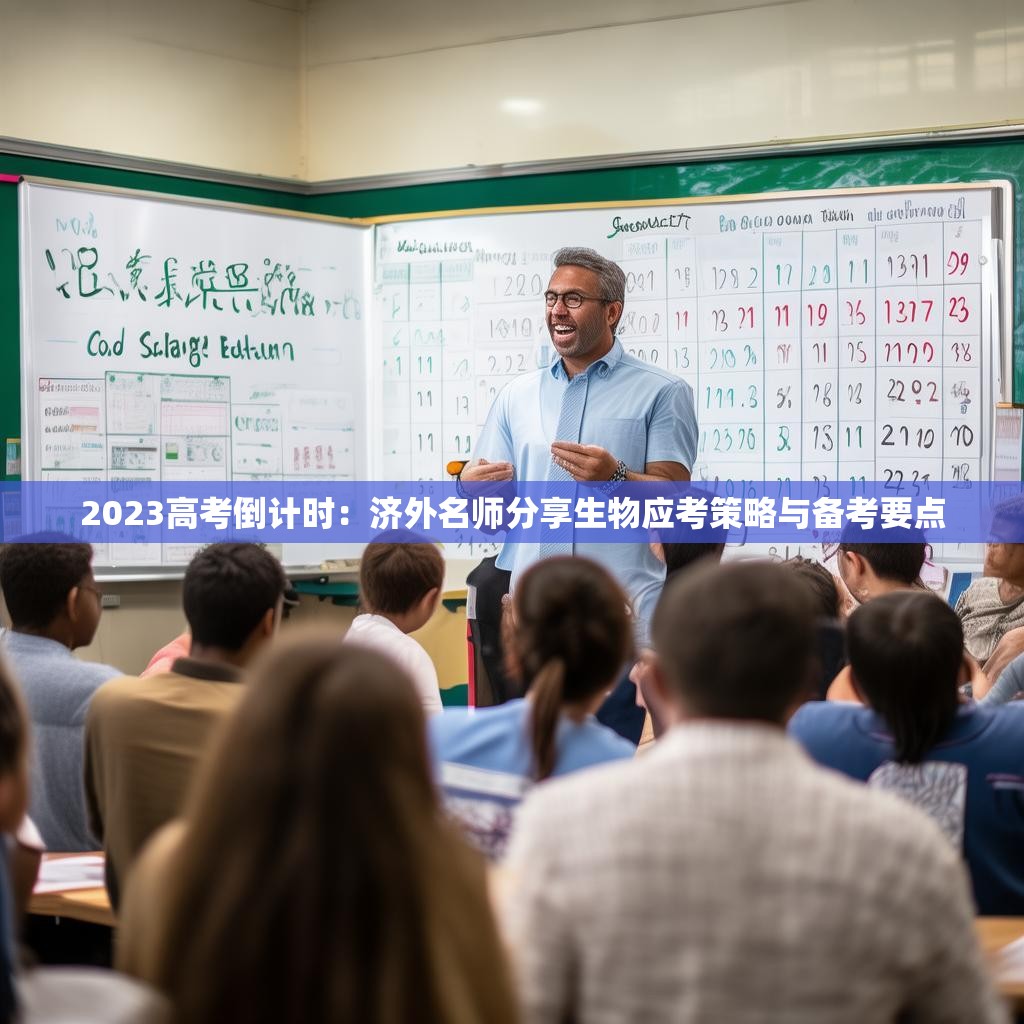 2023高考倒计时：济外名师分享生物应考策略与备考要点