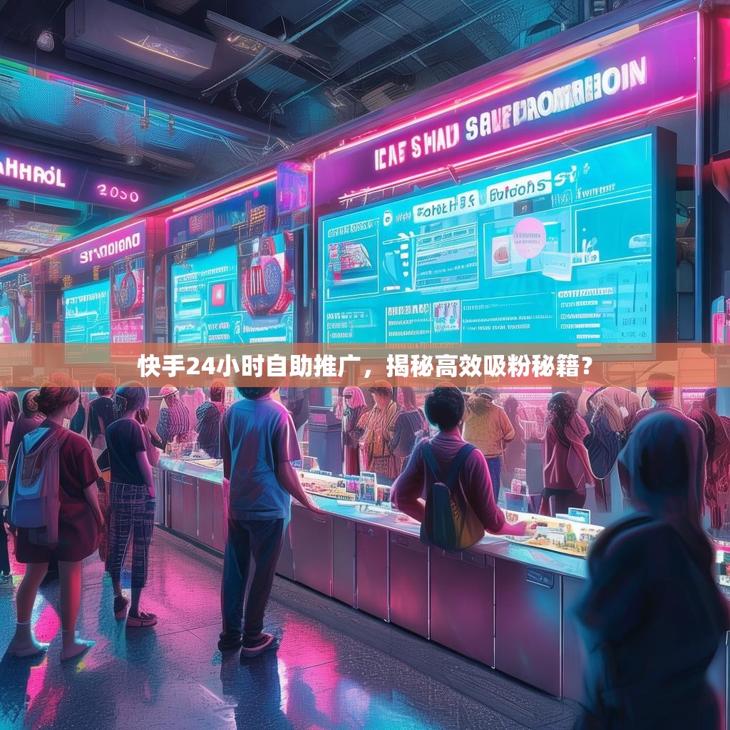 快手24小时自助推广,揭秘高效吸粉秘籍?