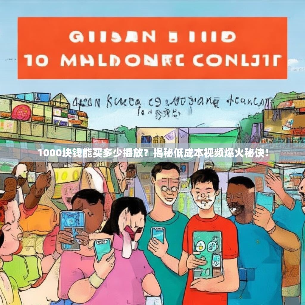 1000块钱能买多少播放？揭秘低成本视频爆火秘诀！
