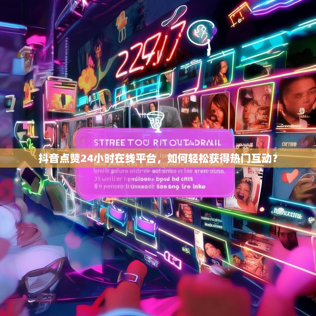 抖音点赞24小时在线平台，如何轻松获得热门互动？