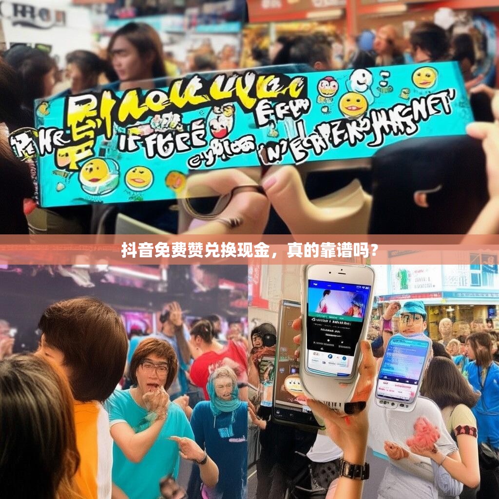 抖音免费赞兑换现金,真的靠谱吗?