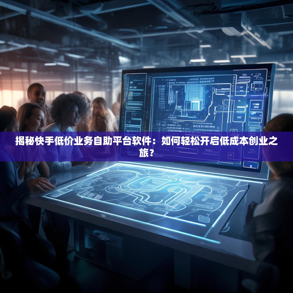 揭秘快手低价业务自助平台软件：如何轻松开启低成本创业之旅？