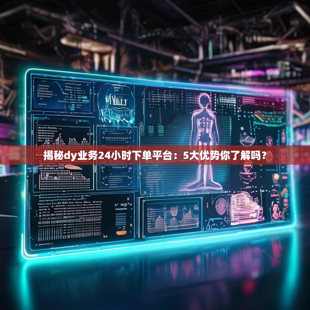 揭秘dy业务24小时下单平台：5大优势你了解吗？