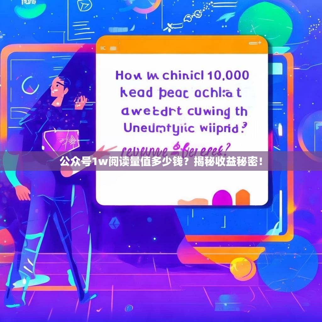 公众号1w阅读量值多少钱？揭秘收益秘密！