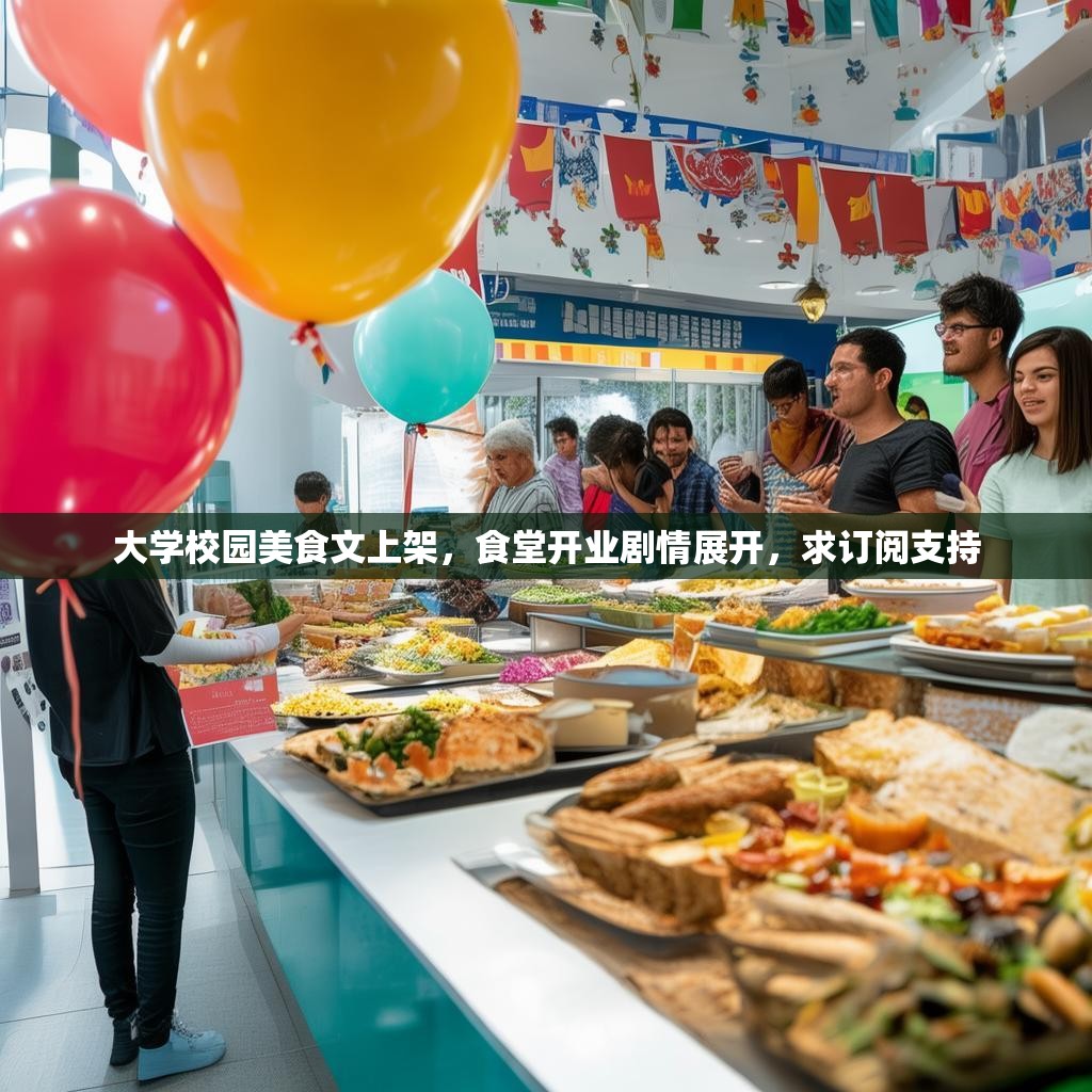 大学校园美食文上架，食堂开业剧情展开，求订阅支持
