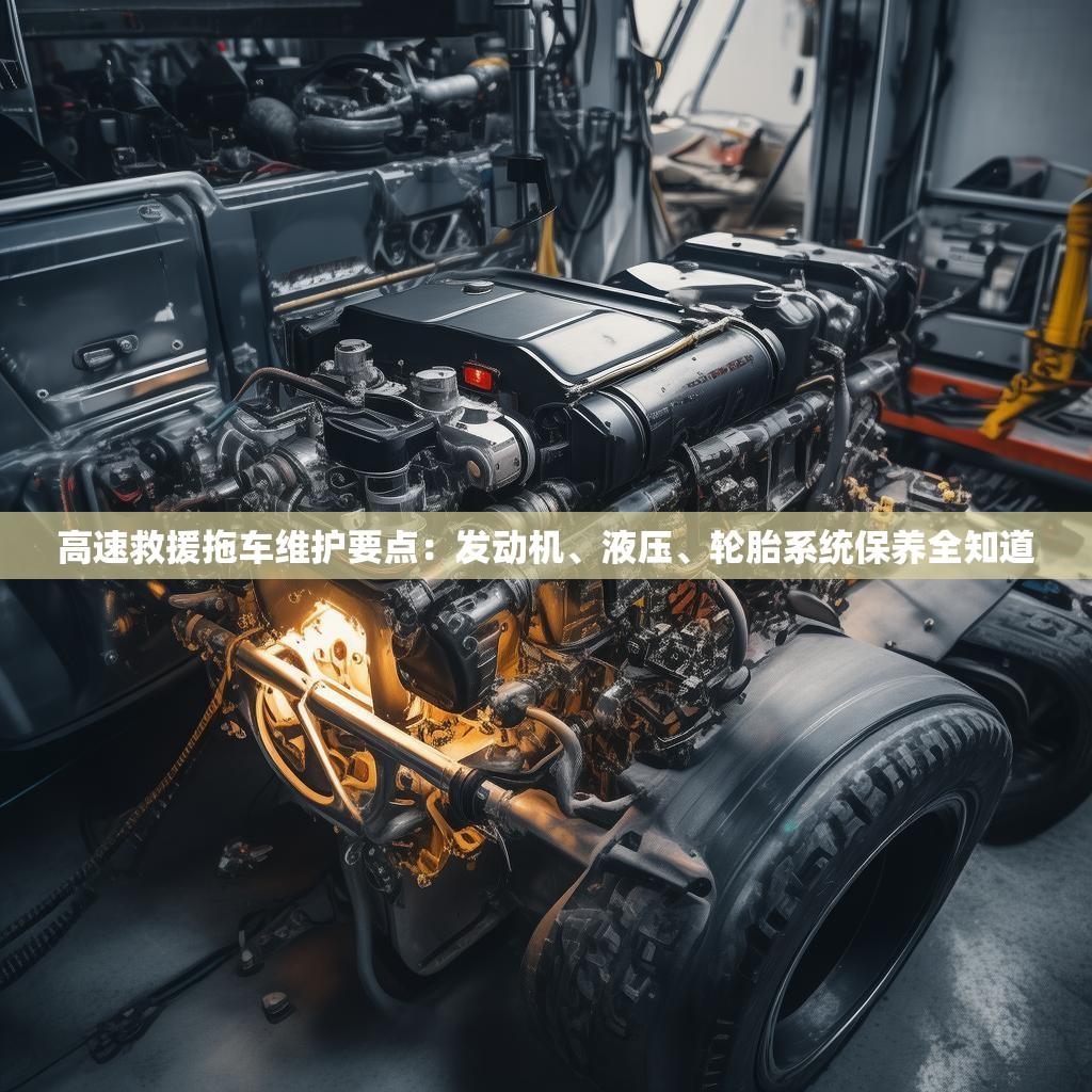 高速救援拖车维护要点:发动机、液压、轮胎系统保养全知道