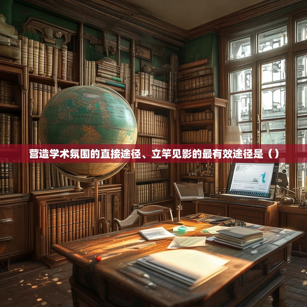 营造学术氛围的直接途径、立竿见影的最有效途径是（）