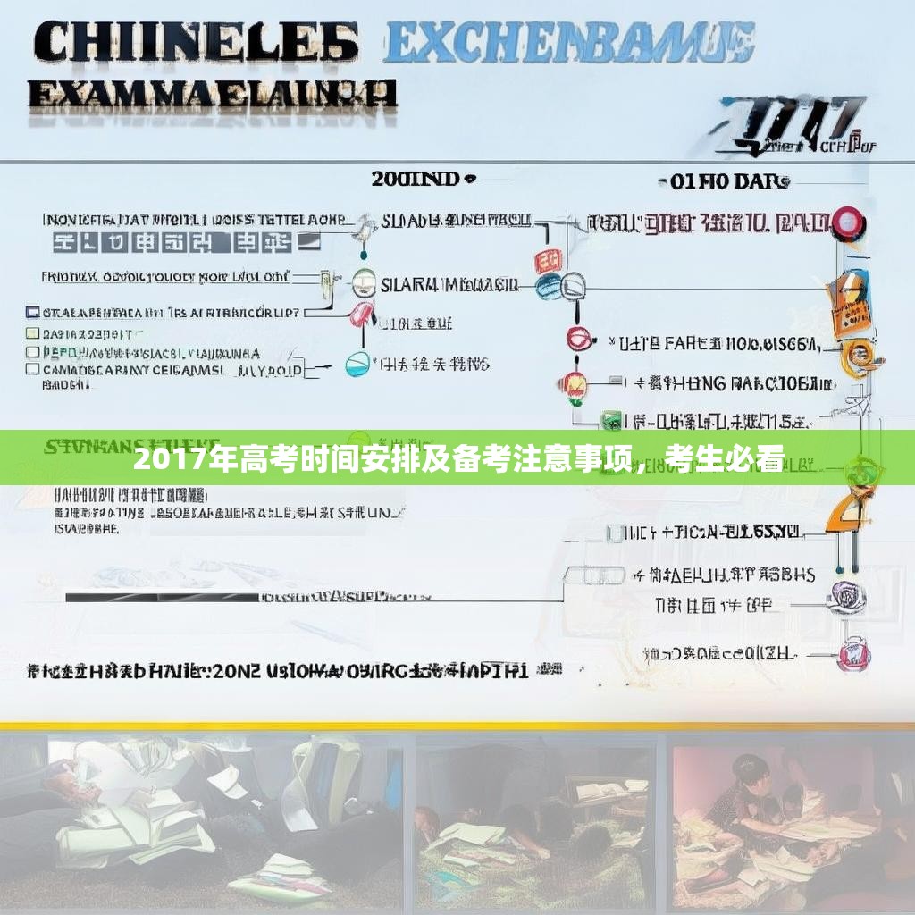 2017年高考时间安排及备考注意事项，考生必看