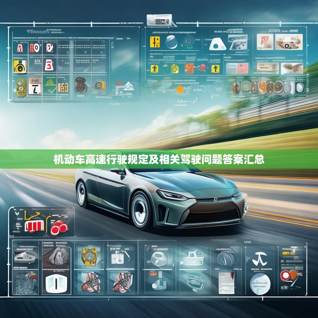 机动车高速行驶规定及相关驾驶问题答案汇总