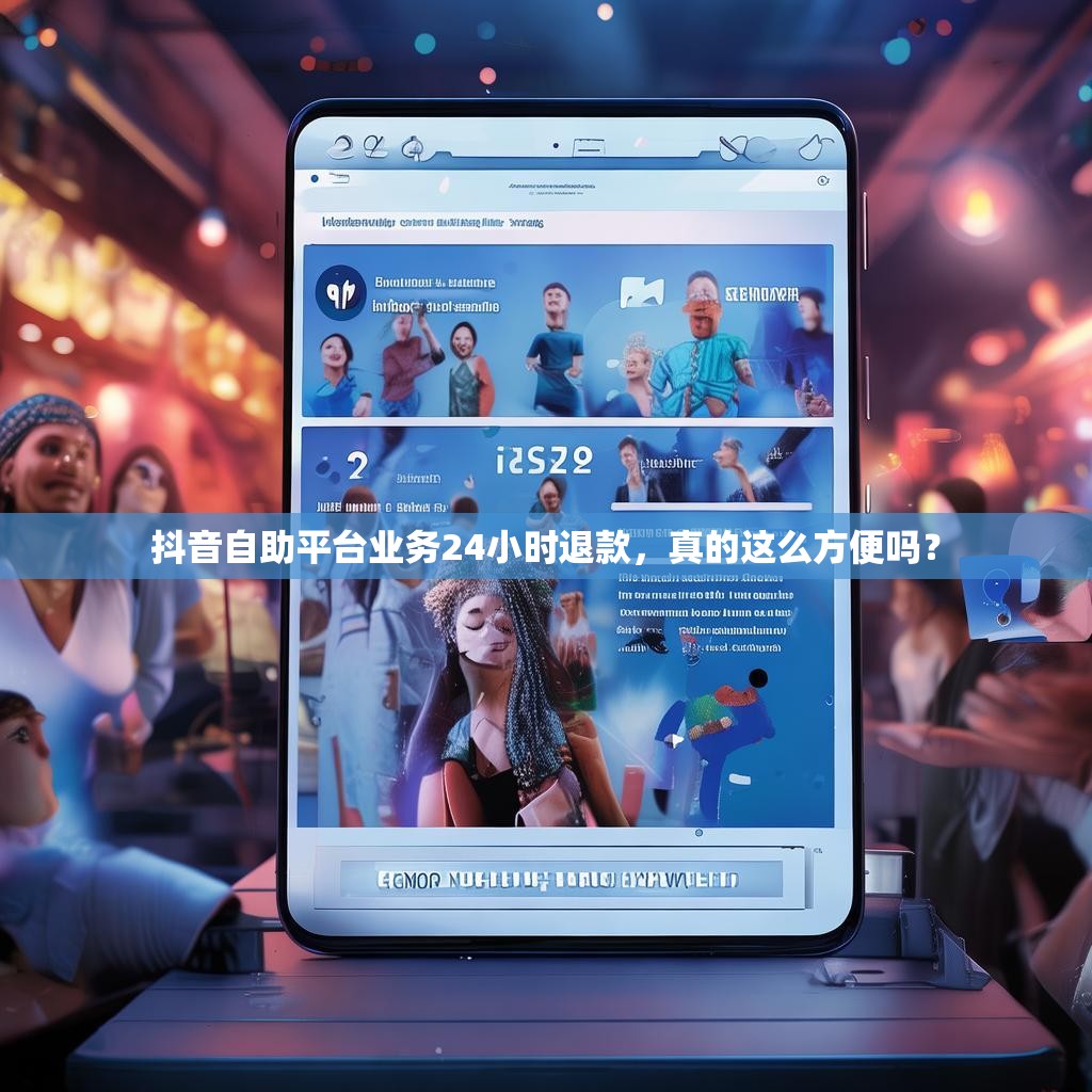 抖音自助平台业务24小时退款,真的这么方便吗?