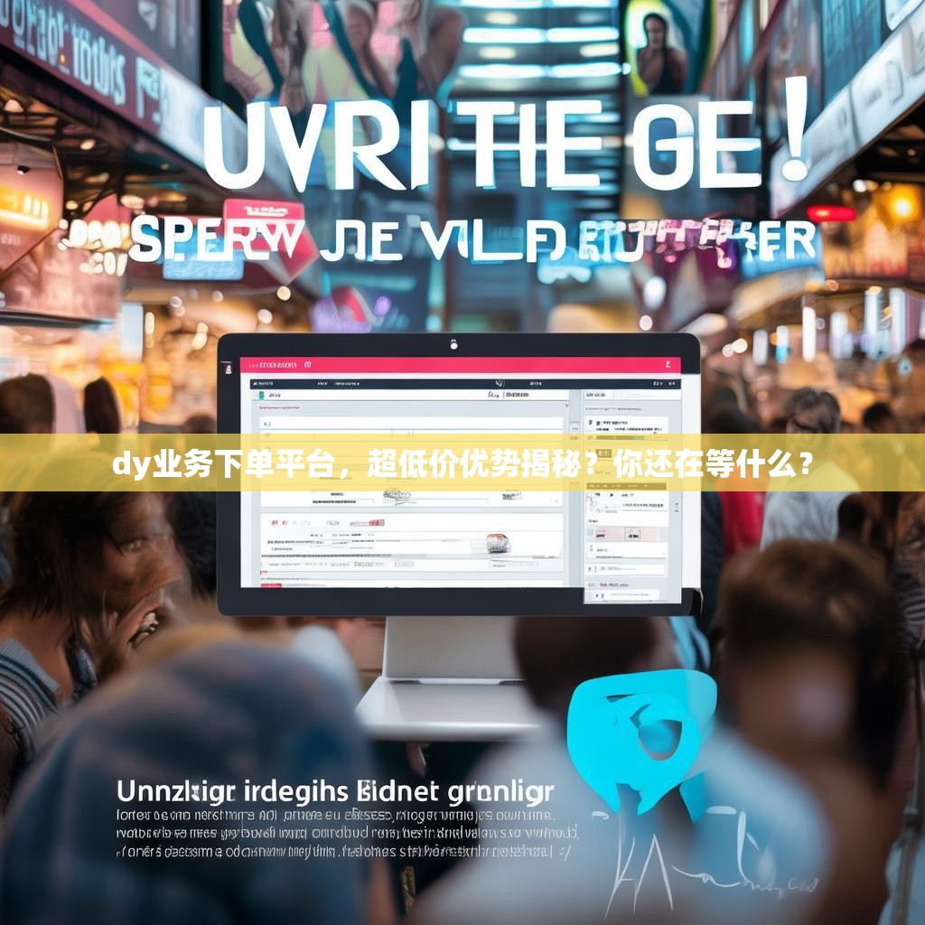 dy业务下单平台，超低价优势揭秘？你还在等什么？