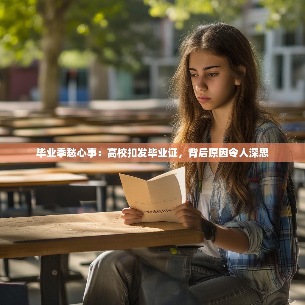 毕业季愁心事：高校扣发毕业证，背后原因令人深思