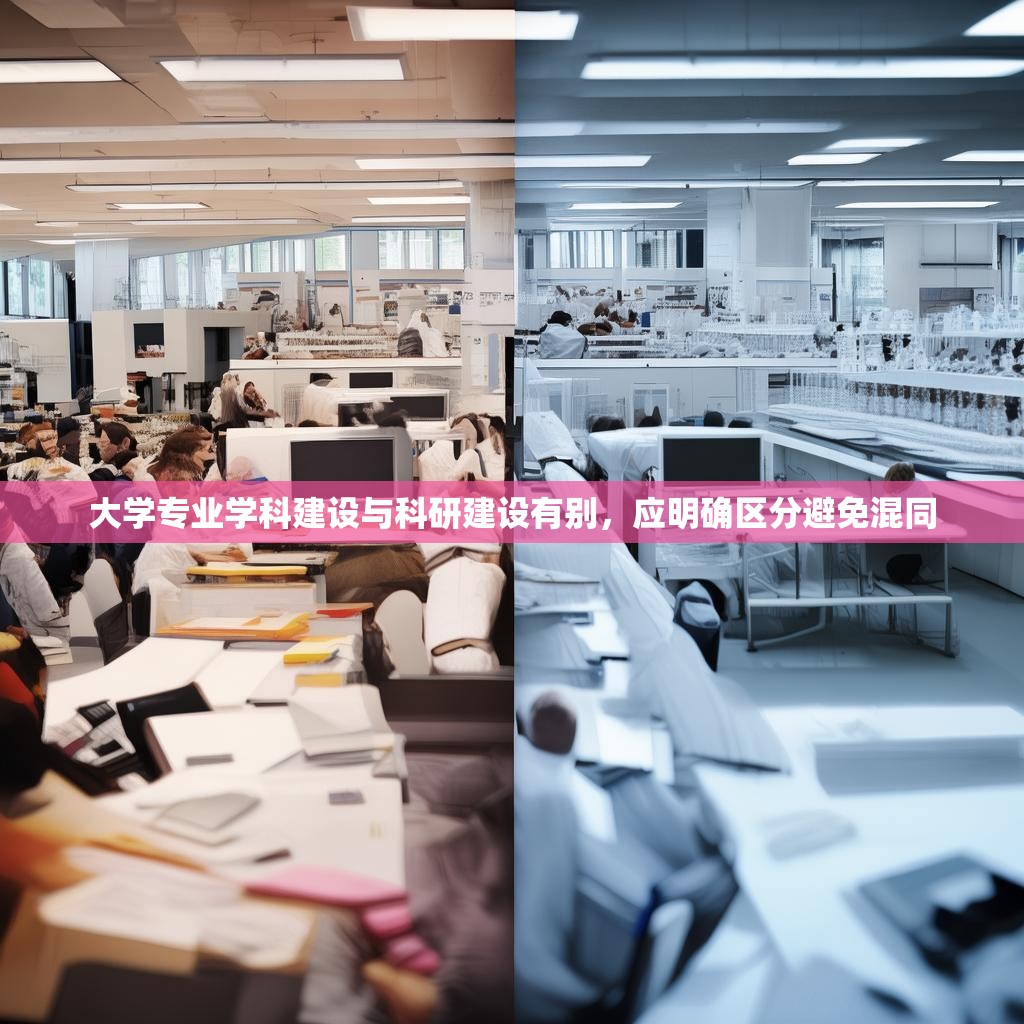 大学专业学科建设与科研建设有别，应明确区分避免混同