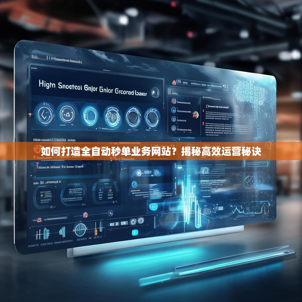 如何打造全自动秒单业务网站？揭秘高效运营秘诀