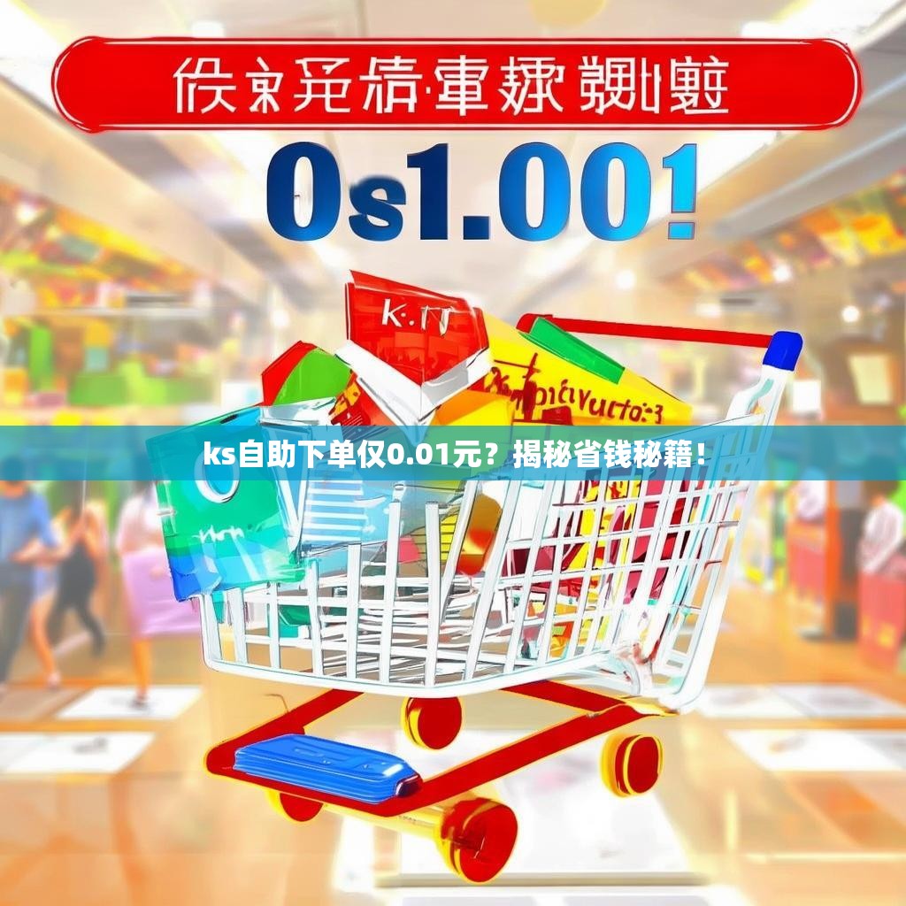ks自助下单仅0.01元？揭秘省钱秘籍！