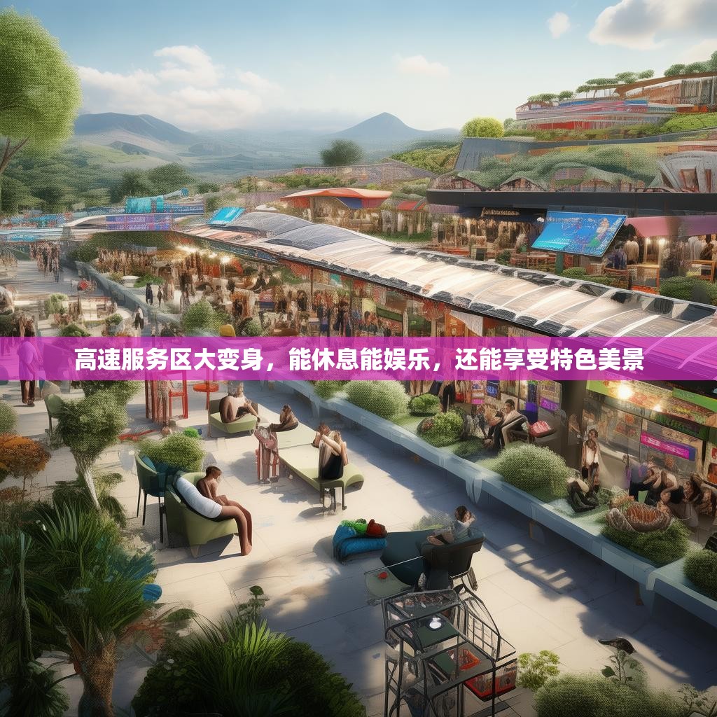高速服务区大变身，能休息能娱乐，还能享受特色美景