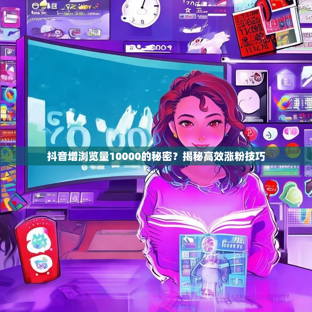 抖音增浏览量10000的秘密？揭秘高效涨粉技巧