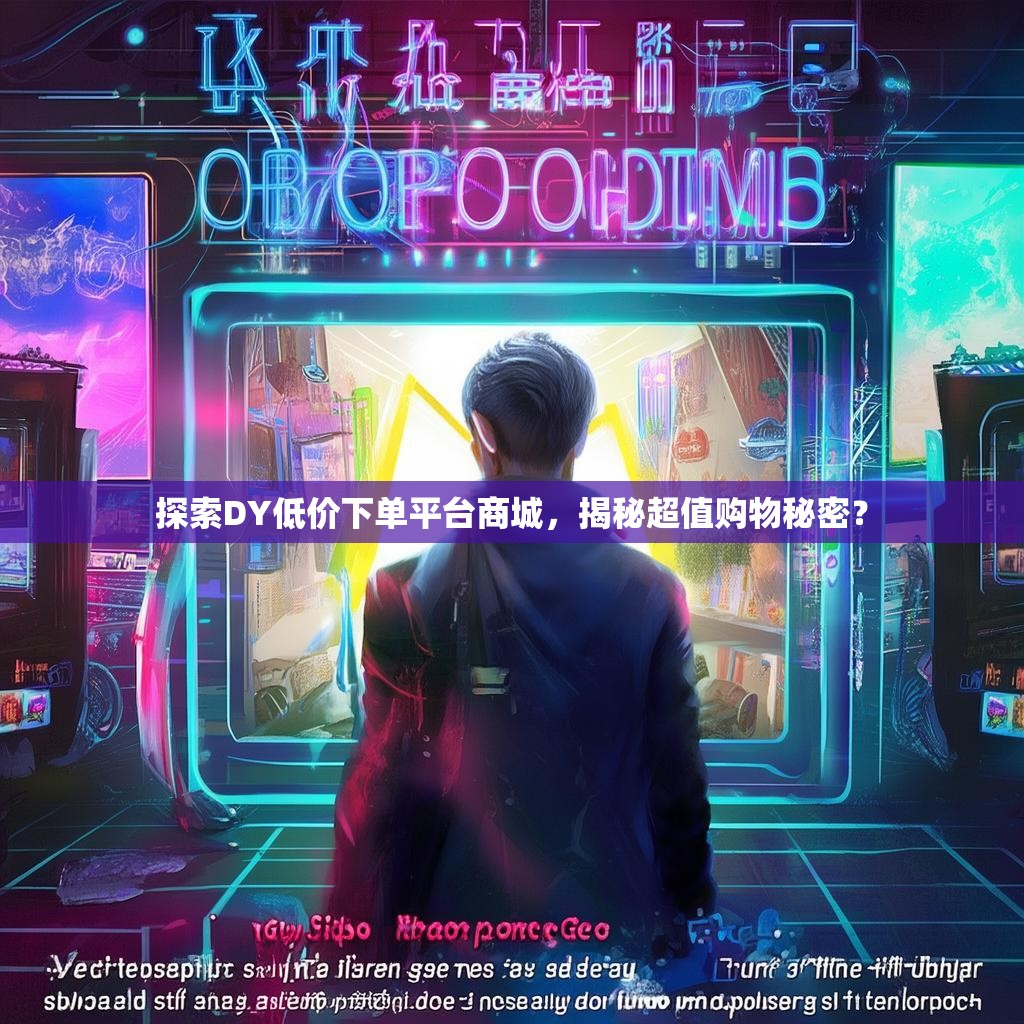 探索DY低价下单平台商城，揭秘超值购物秘密？