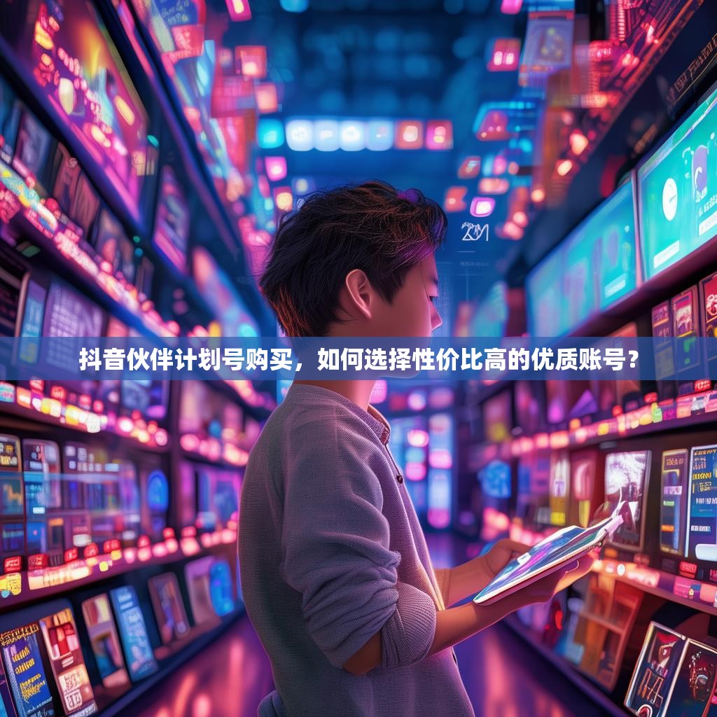 抖音伙伴计划号购买，如何选择性价比高的优质账号？