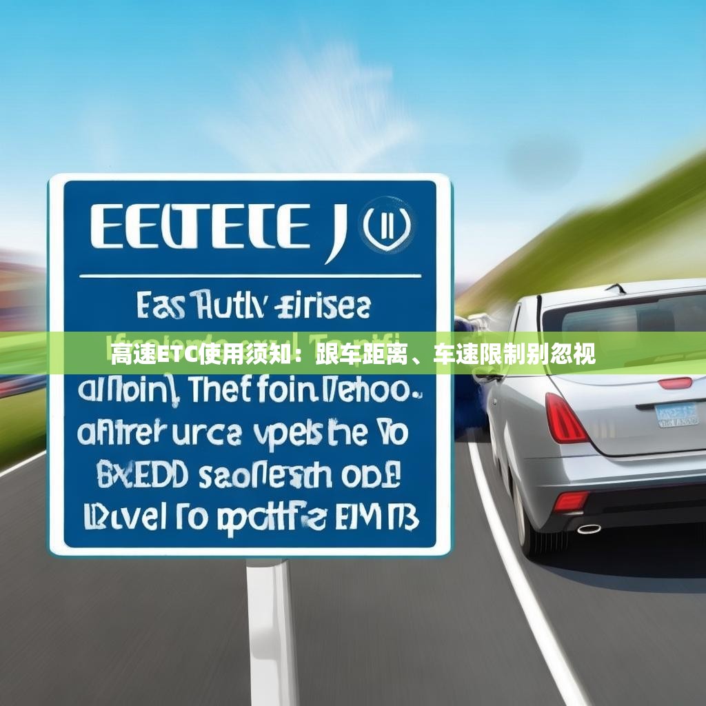 高速ETC使用须知：跟车距离、车速限制别忽视