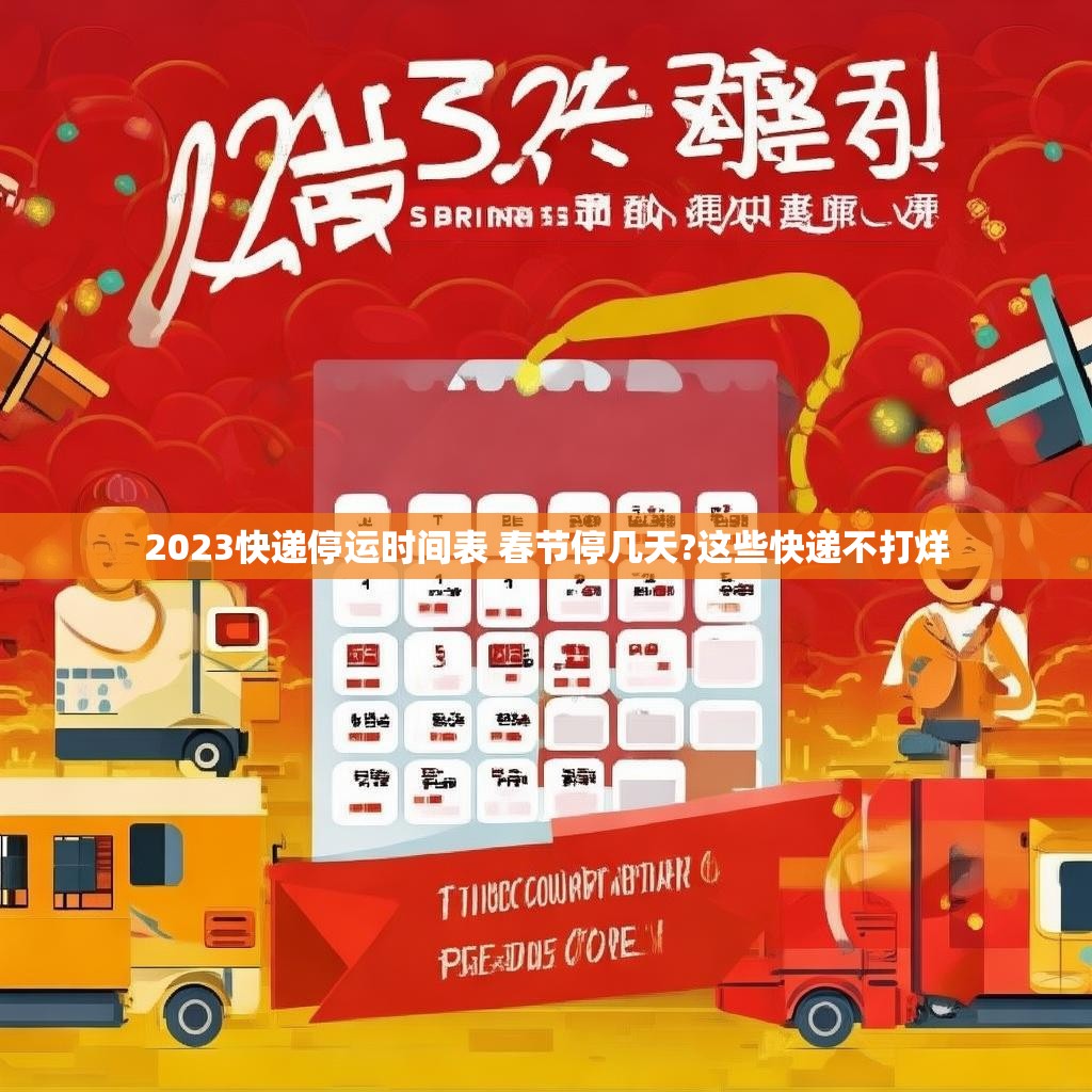 2023快递停运时间表 春节停几天?这些快递不打烊