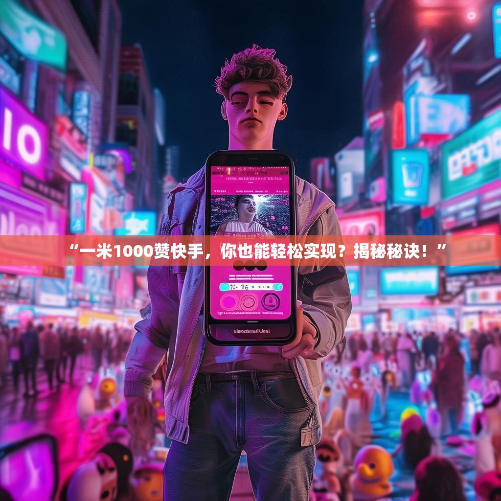 “一米1000赞快手，你也能轻松实现？揭秘秘诀！”