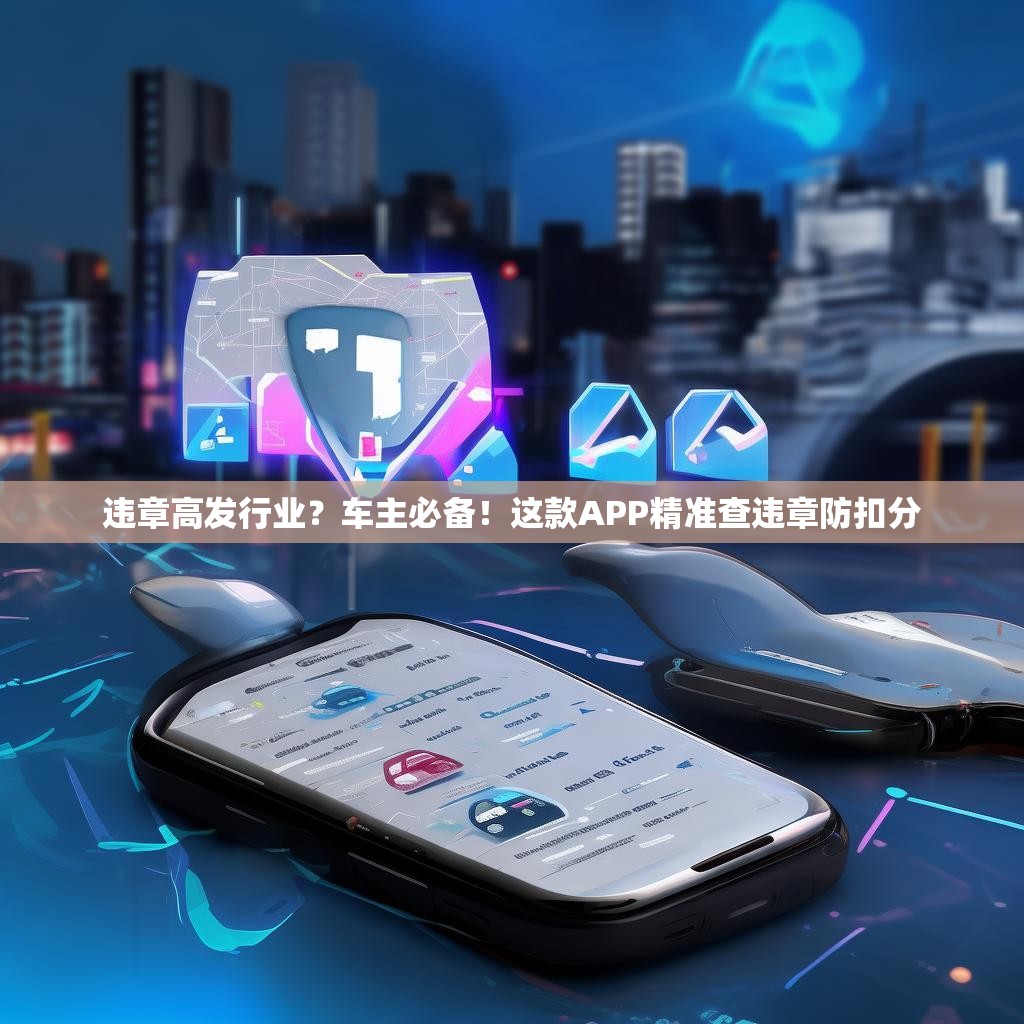 违章高发行业？车主必备！这款APP精准查违章防扣分