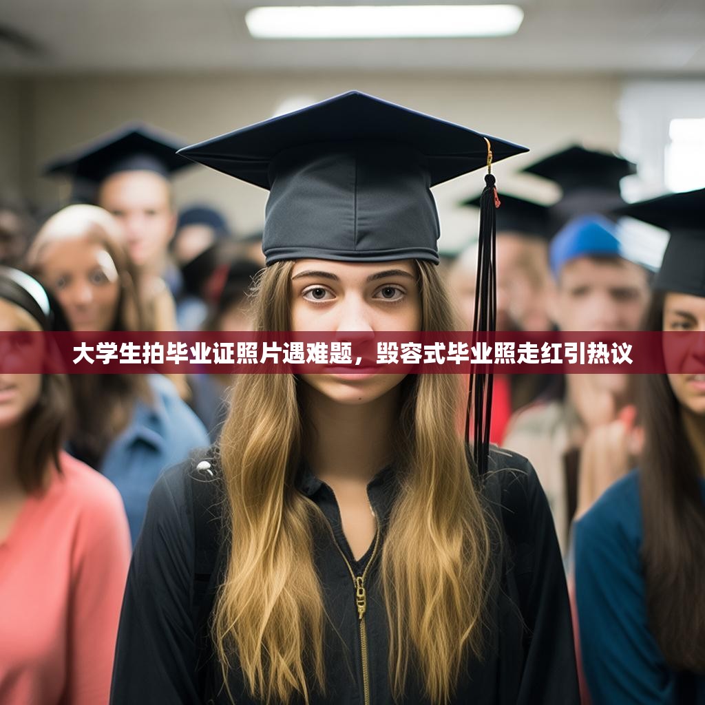 大学生拍毕业证照片遇难题，毁容式毕业照走红引热议