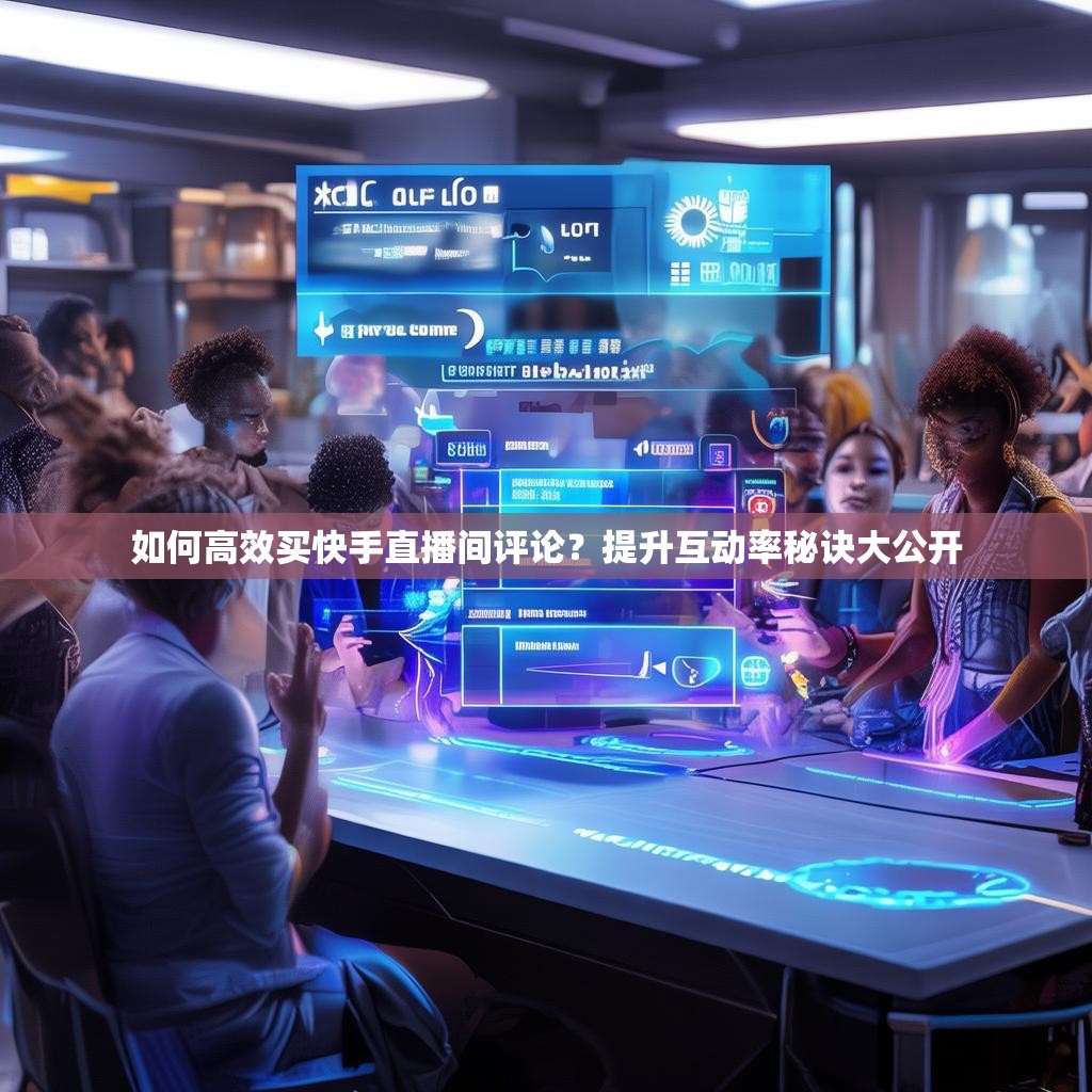如何高效买快手直播间评论？提升互动率秘诀大公开