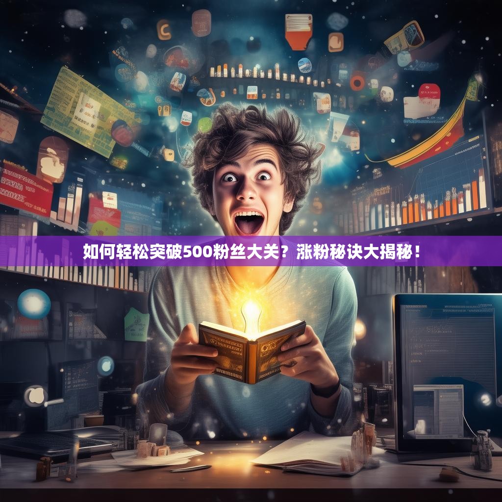 如何轻松突破500粉丝大关?涨粉秘诀大揭秘!