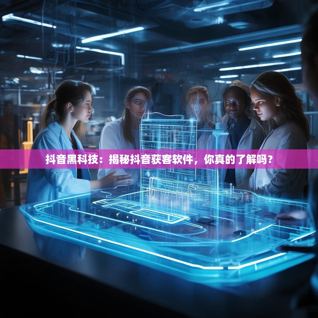 抖音黑科技：揭秘抖音获客软件，你真的了解吗？