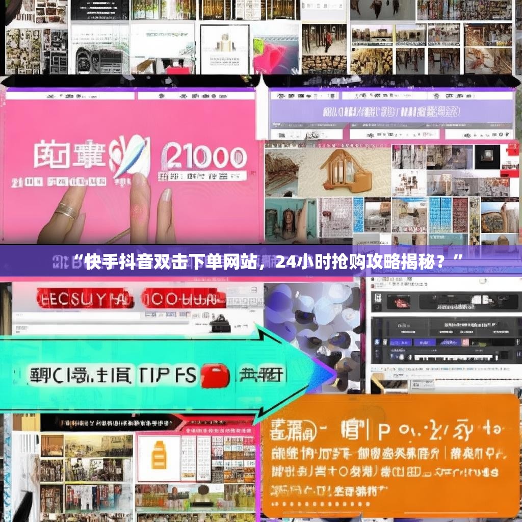 “快手抖音双击下单网站,24小时抢购攻略揭秘?”