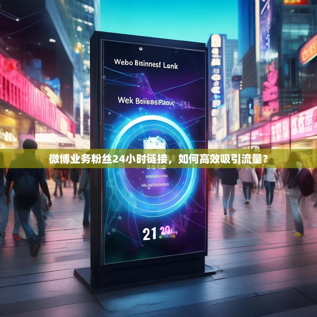 微博业务粉丝24小时链接，如何高效吸引流量？