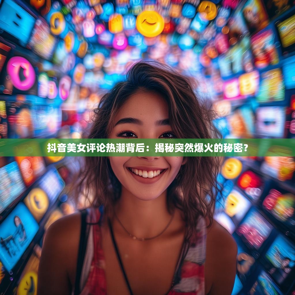 抖音美女评论热潮背后:揭秘突然爆火的秘密?