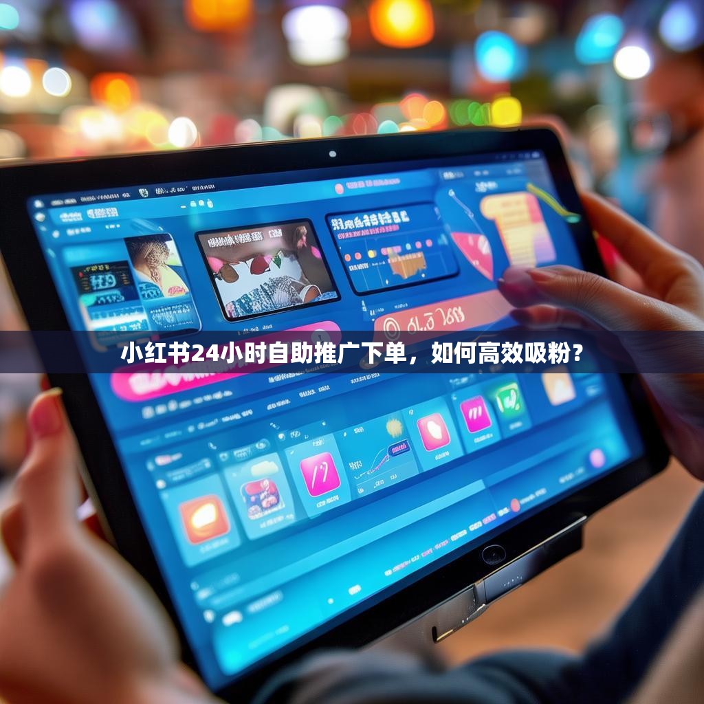 小红书24小时自助推广下单,如何高效吸粉?