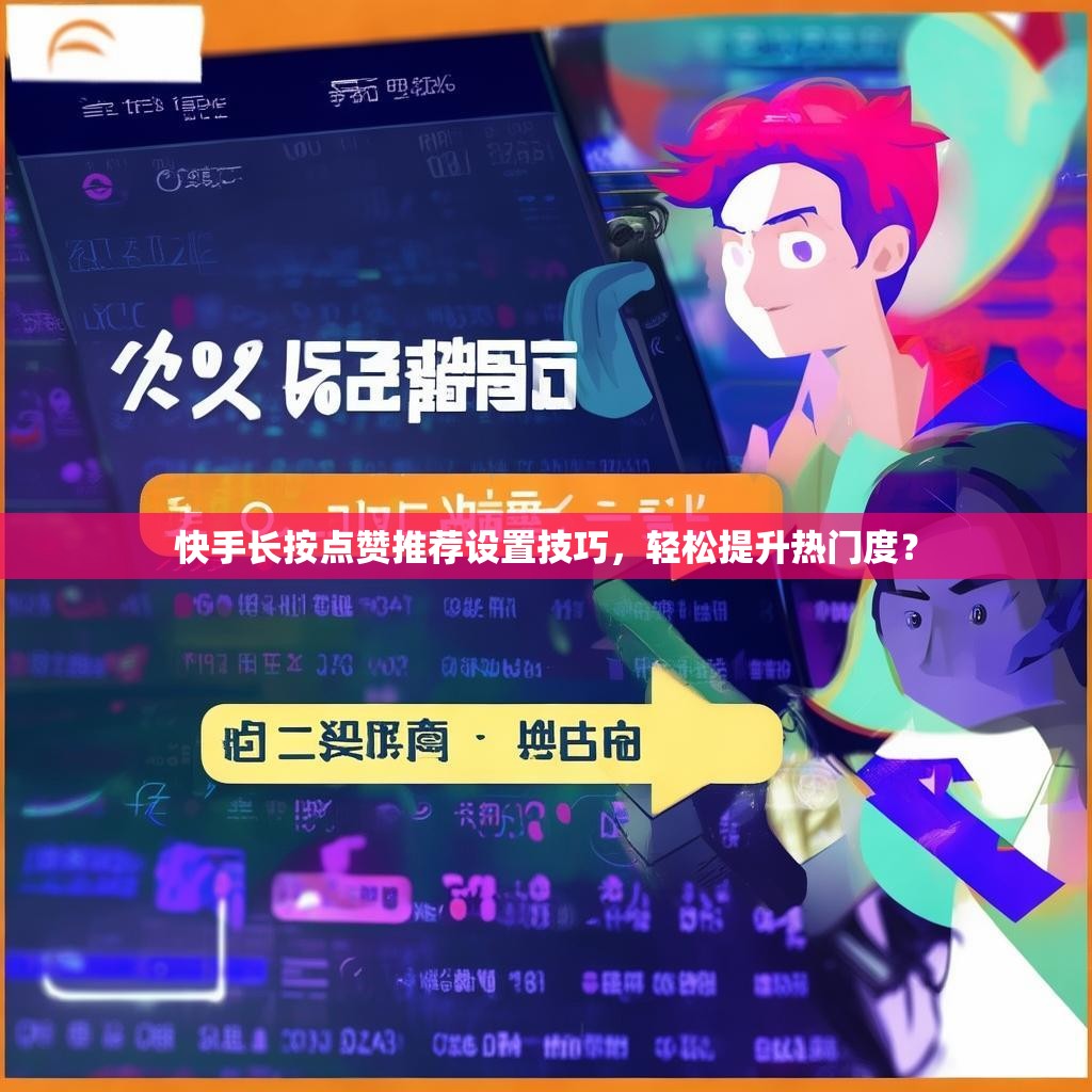 快手长按点赞推荐设置技巧,轻松提升热门度?