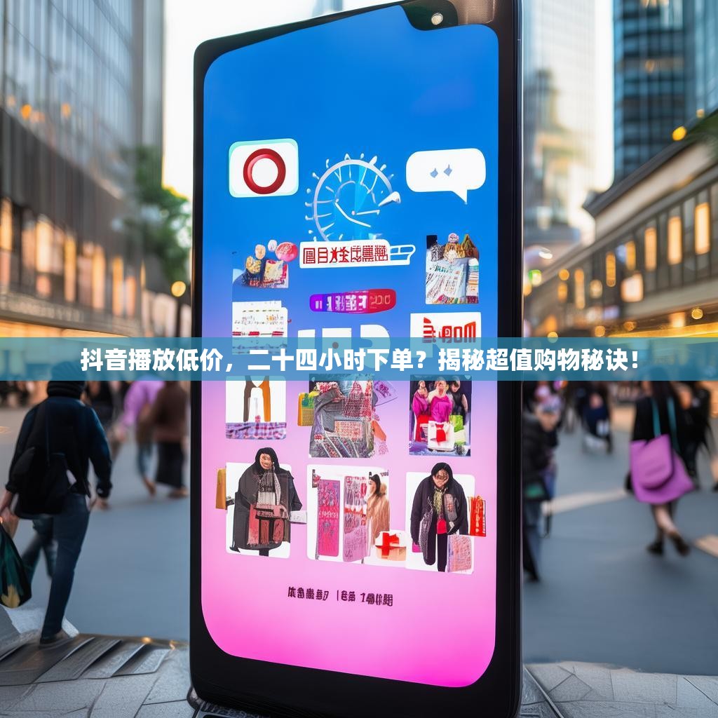 抖音播放低价，二十四小时下单？揭秘超值购物秘诀！