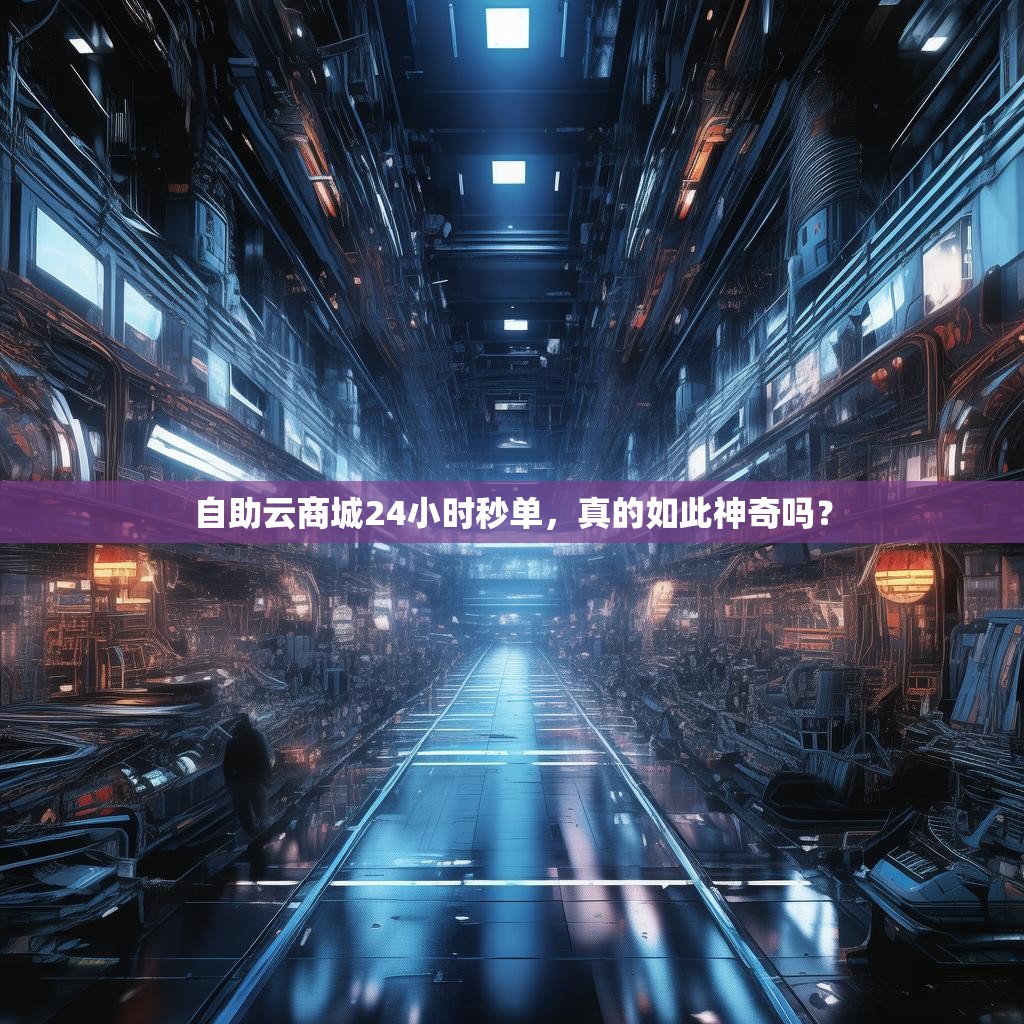 自助云商城24小时秒单,真的如此神奇吗?