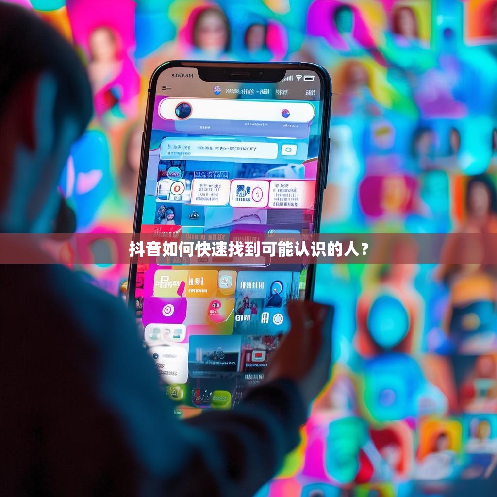 抖音如何快速找到可能认识的人?